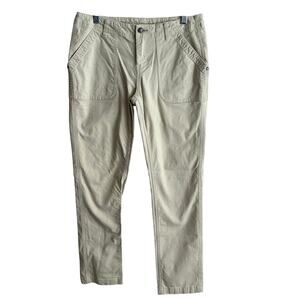 Stio Rivet Canvas Utility Pants Organic Cotton Khaki 10